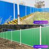 Temporary PVC Construction Site Guardrail and Protective Fence
