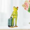 Creative resin Frog Figurines, Sitting Statue Sculpture Statue, Collectible Figurines