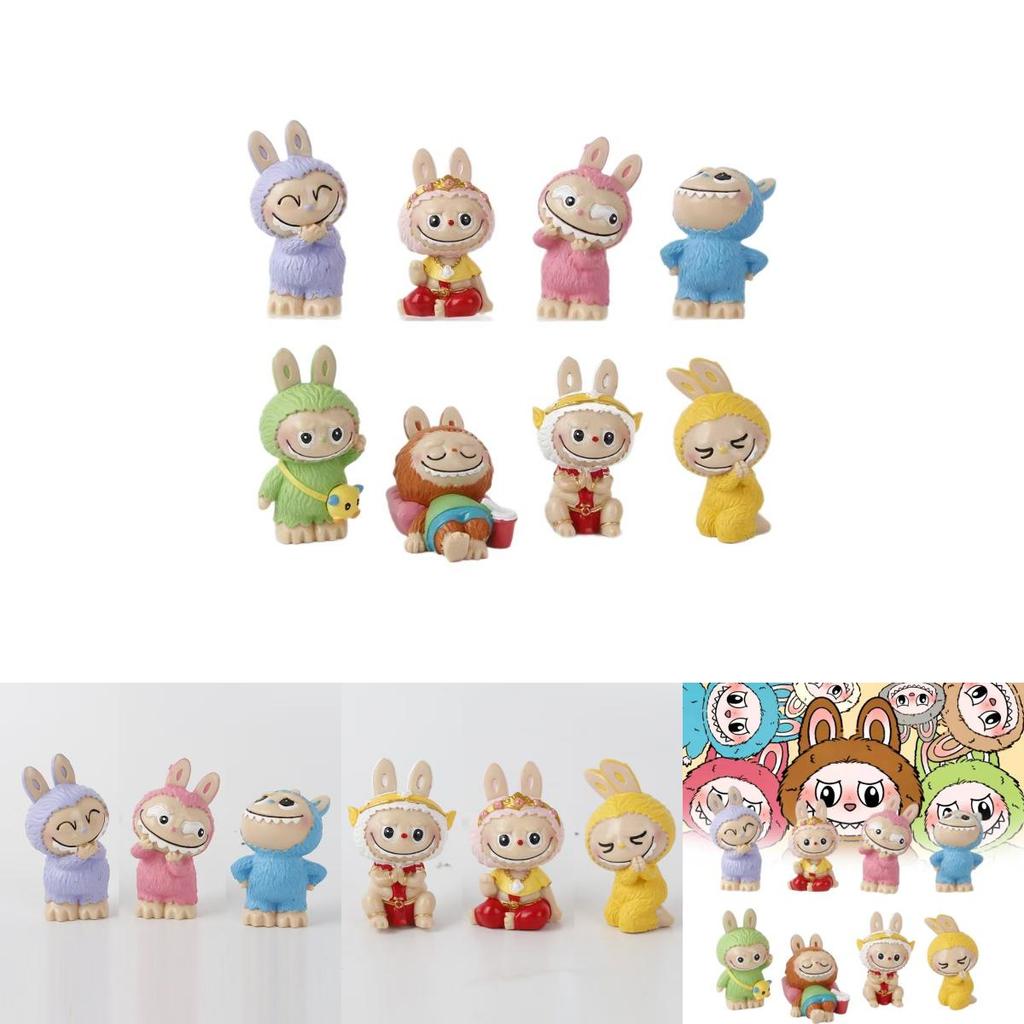 Süße Bubu Sammelfigur Für Schreibtischdekoration Charmante PVC-Figur Für Anime-Liebhaber