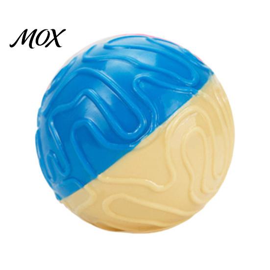Interactive Squeaky Balls for Dogs Ball Dog Chew Toy, Indestructible Textured Teeth Fetch Toys Pets Cleaning Aggressive Chewers TPR Rubber Pet