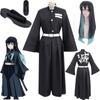 Exquisite Demon Slayer Kimetsu No Yaiba Mist Pillar Tokito Muichiro Cosplay Costume