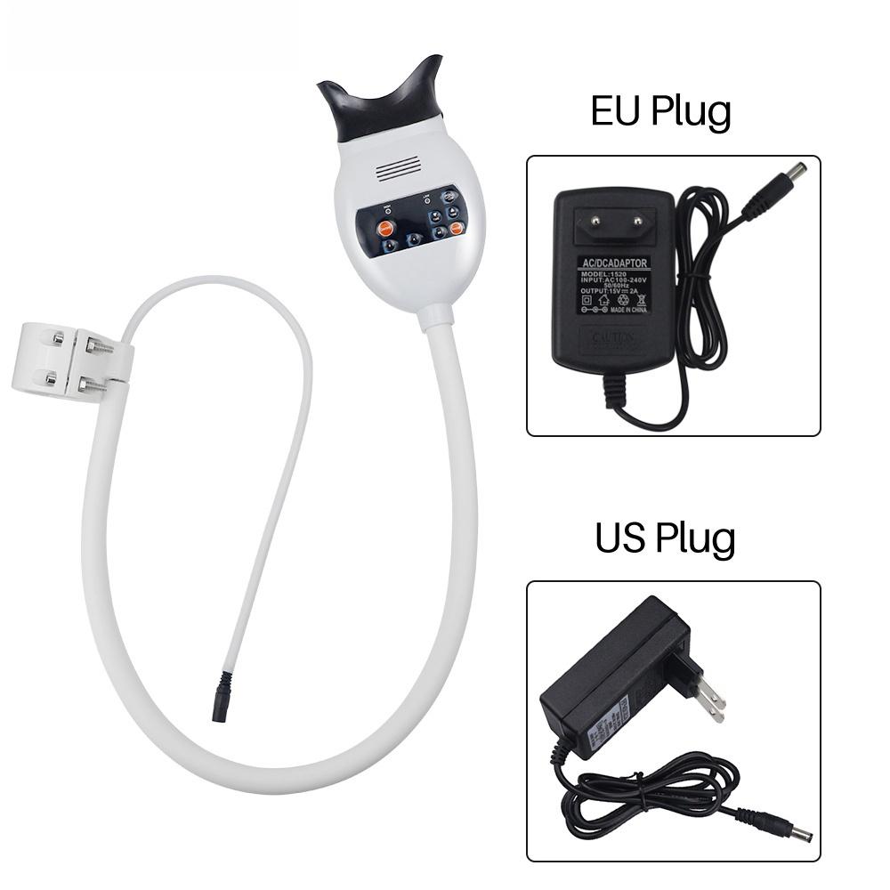 Dental Cold Light Lamp 3Color Desk Tooth Whitening Machine Bleaching Accelerator Device LED Light Dentistry Equipment