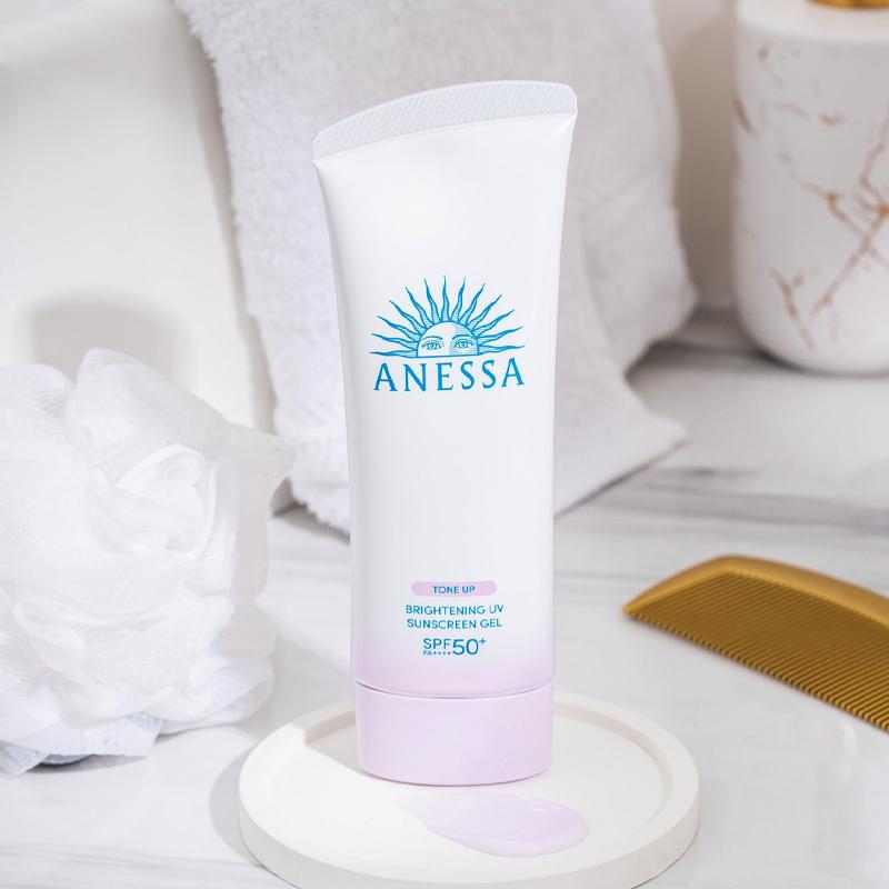ANESSA Oppklarnende UV-solkremgel SPF 50+ PA++++ 90g