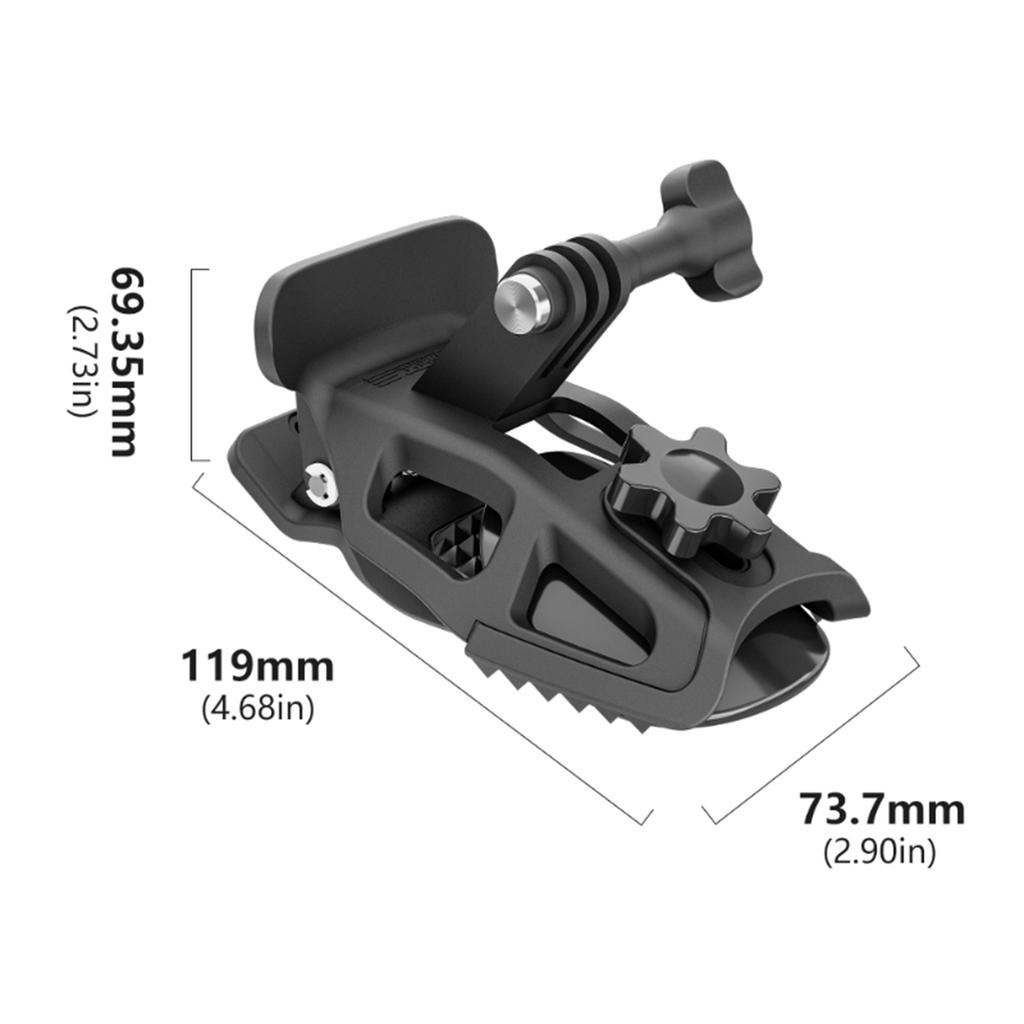 Uchwyt na podbródek kasku motocyklowego Klips do DJI Action 5Pro Uchwyt na podbródek kasku motocyklowego dla akcesoriów GoPro Hero
