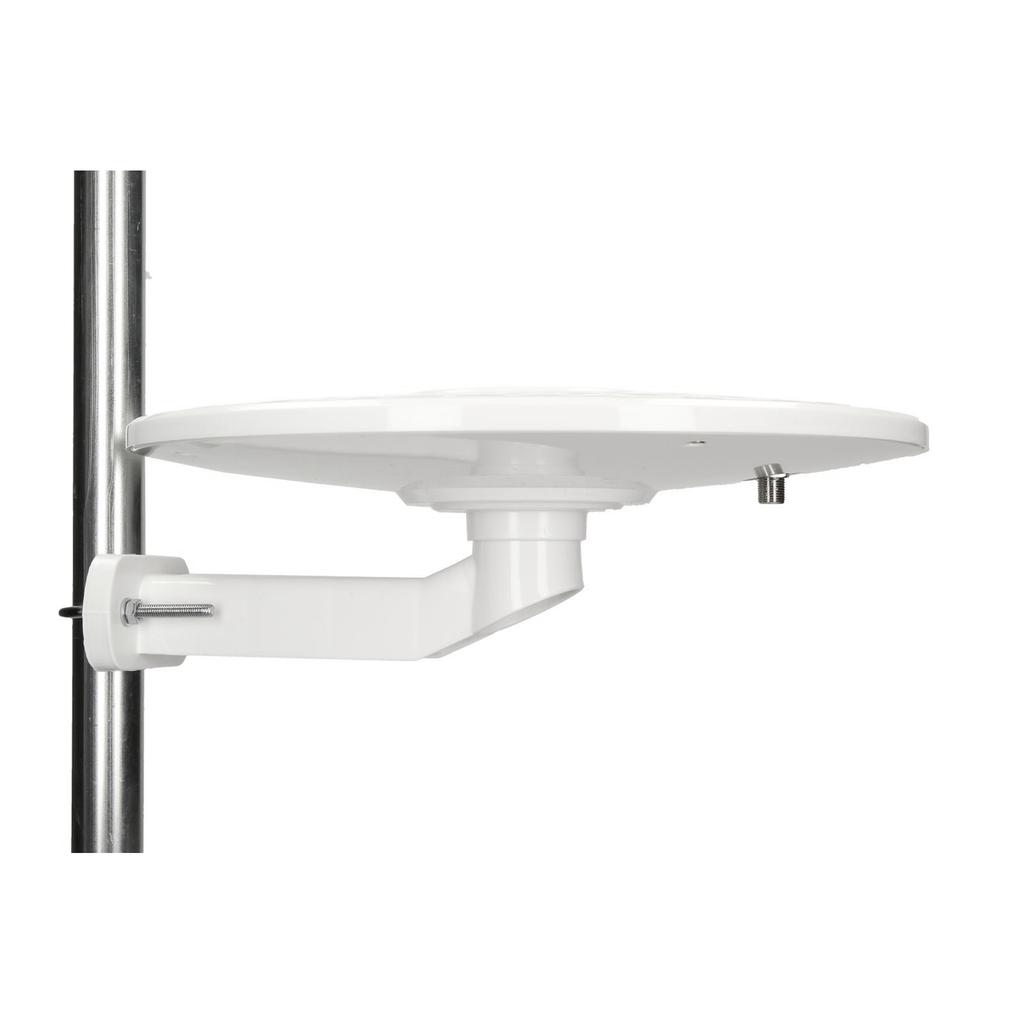Omnidirectional Antenna for DVB-T Reception, White