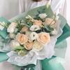 20 Pcs Two-Sided Colored Flower Wrappers Waterproof Bouquet Packaging 58cm DIY Gift Wrapping Paper Flower Decoration