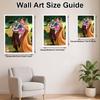 Disney Diamond Painting 5D DIY Tangled Rapunzel Flynn Rider Diamond Painting Set Suitable for Adults/Beginners Creative Gift Home Decoration