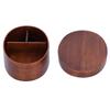 Oval Shape Bento Box Wooden Sushi Lunch Box Food Storage Container for Adult Student Worker