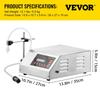 Liquid Filling Machine 2-3500ml GFK-160 LCD Display Digital Control Pump Liquid Filler Machine Automatic Liquid Filling Machine