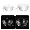 Bozai Cake Bowl Glass BPA Free Lead-Free Clear Pudding Bowls For Home Use