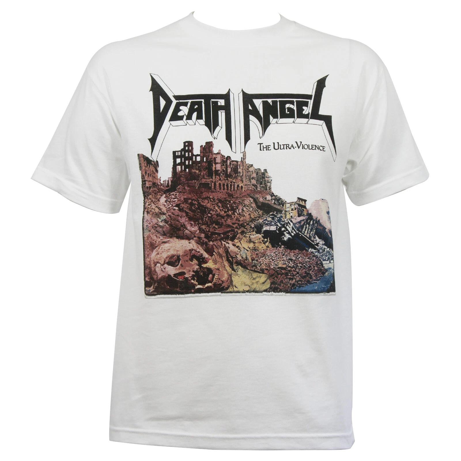 

Authentic DEATH ANGEL Ultra Violence T-Shirt White S M L XL XXL NEW 4XL