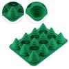 12 Hole   Christmas Tree Silicone Mold Cake Mould for Mousse Chocolate Muffin Baking Tool