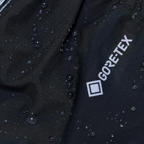 GORE-TEX Gaiter Spats for Outdoor and Climbing, Long, with Stirrups, Unisex, Black, Size M