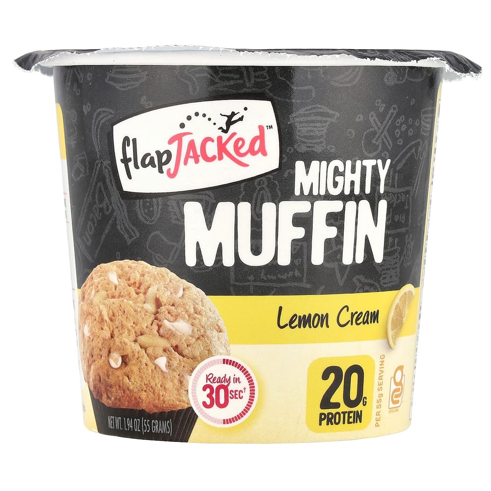 FlapJack Mighty Muffin Lemon Cream 55g (1.94oz)