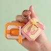 Mini Morotskniv Fidget Nyckelring Stresslindring Tecknad Majskärna Skärmaskin Nyckelring Ryggsäck Hängande Dekoration Väskberlock Plånbok Hänge