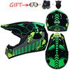 Off-road non-helmet motorcycle small off-road helmet racing lightweight mountain full-face helmet with goggles