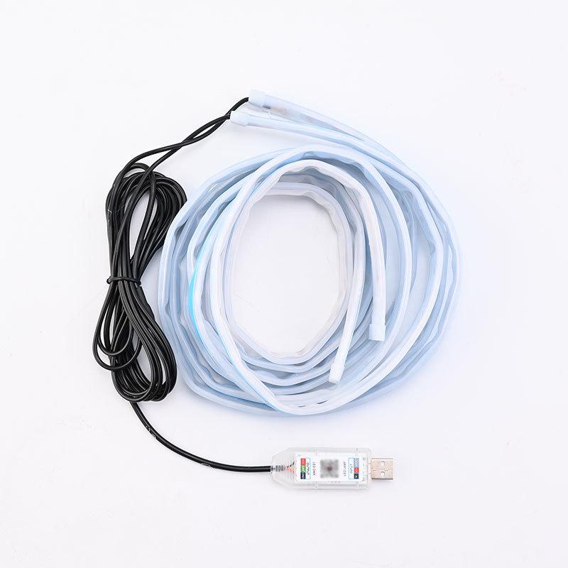 LED Ambient Side Skirt & Door Edge Light Strip with Dreamcolor & Remote Control