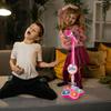 Kids Microphone with Stand Karaoke Song Machine Music Instrument Toys Brain-Training Educational Toys Birthday Gift for Girl Boy