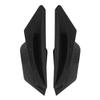 Motorcycle Aerodynamic Winglets Spoiler Wing Universal Modification AccessoryBlack