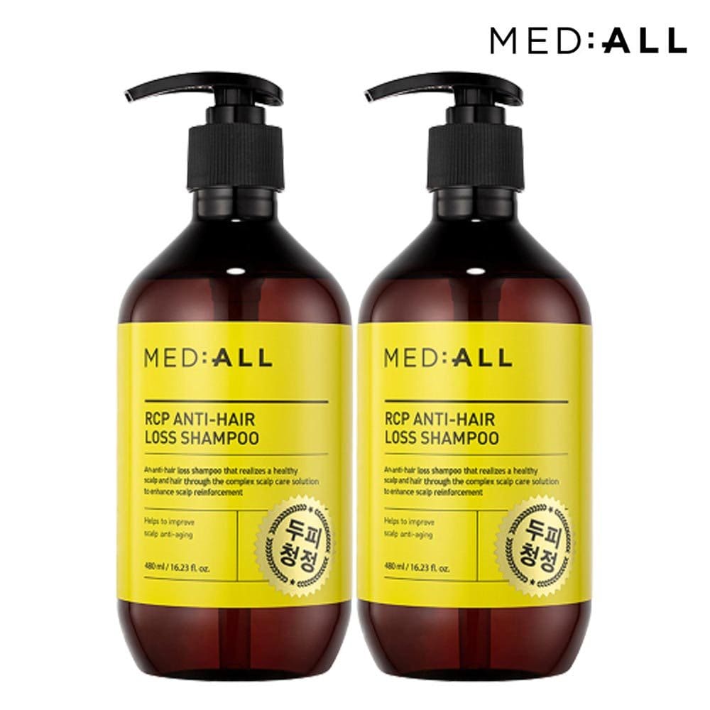 

MED:ALL Scalp Cleansing Shampoo Woody Scent 480ml + 480ml