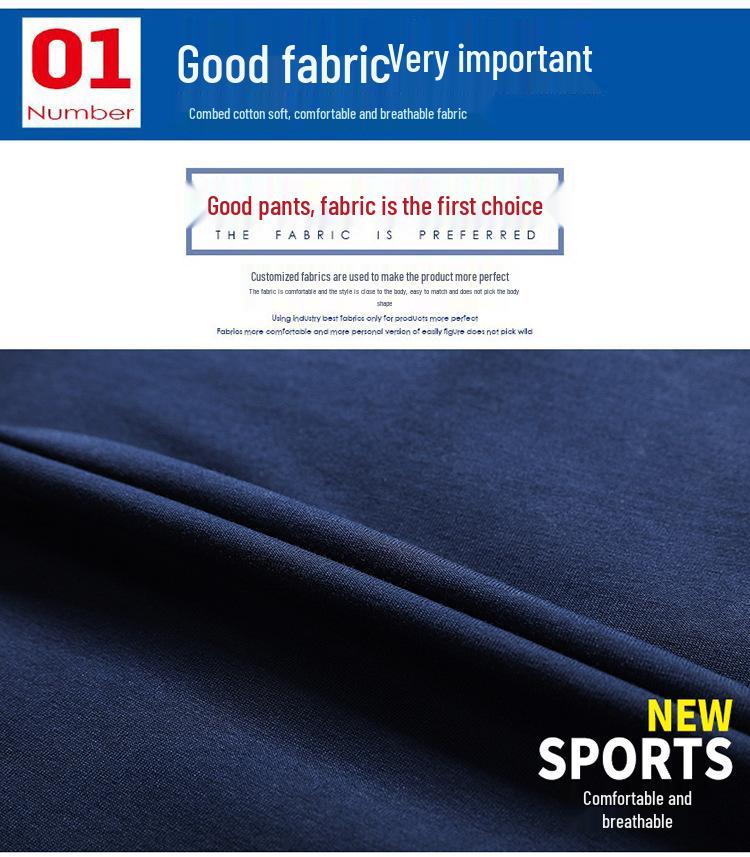 Men's Casual Summer Cotton Shorts: Lightweight Home, Sleep & Sports Wear