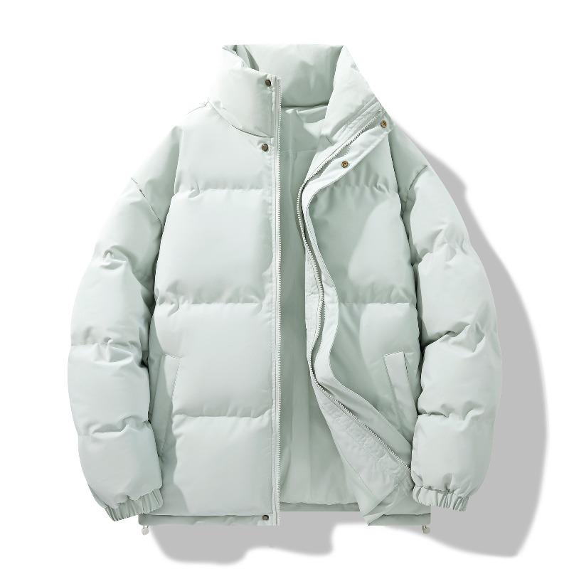 Winter Cotton-padded Clothes Men's Fashion Trend Thickened Casual Cotton-padded Jackets Men's Short Cotton-padded Jackets New Couples' Winter Clothes