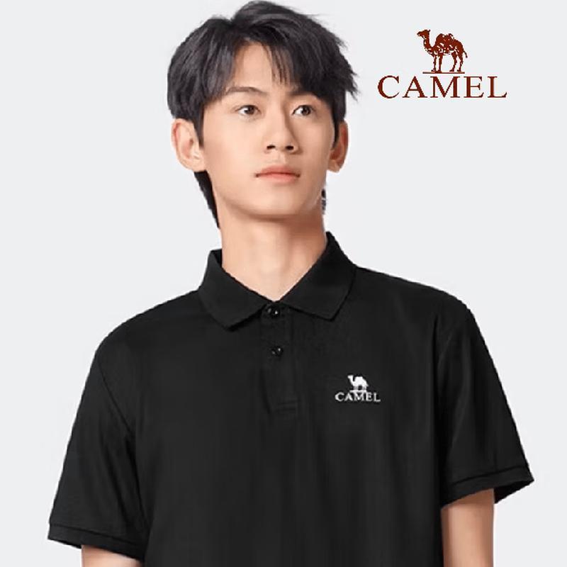 CAMEL Men s Quick-Dry Performance Polo Shirt L