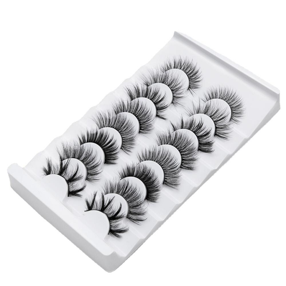 Fluffy Lashes 8/5pairs Eyelash Extensions De Cils Makeup Beauty False Eyelashes Wholesale Lashes Natural Wispy Lash-lifting