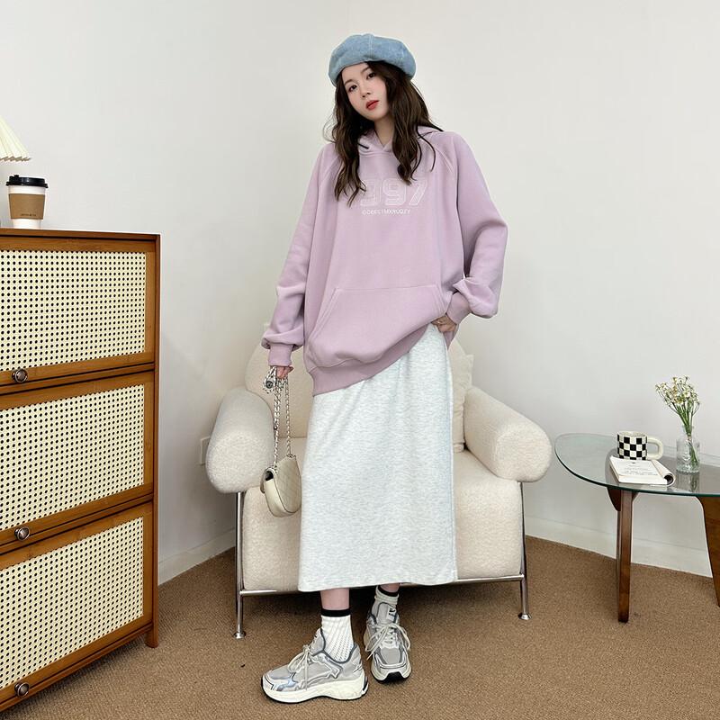 

IMAGINEX Women s Fashion Versatile Long-Sleeve Hoodie One Size
