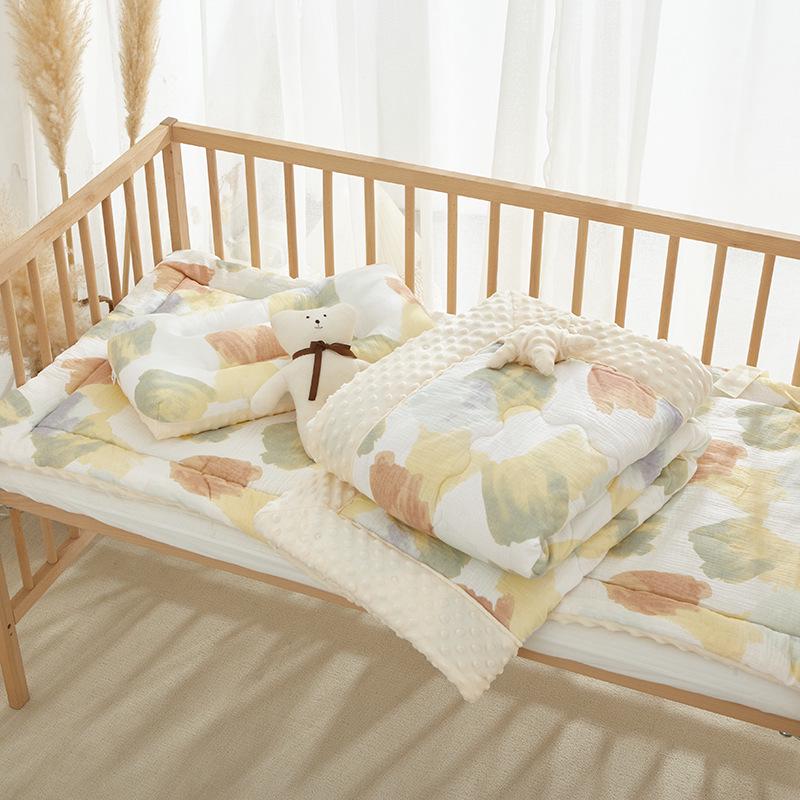 

Детский постельный комплект класса А для детского сада: Квилт, Одеяло и Подушка Single Pillow 25*46CM