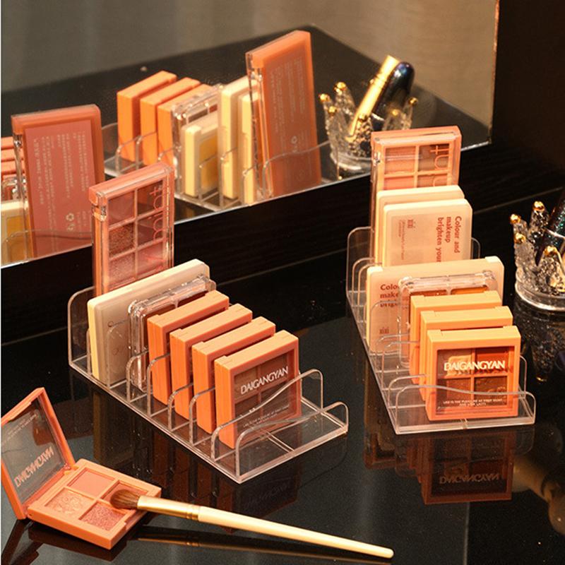 Eyeshadow Palette Organizer Eyepowder Storage Tray Cosmetics Rack Makeup Tools Compartment Holder for Women Makeup Organizer