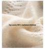 100% Cashmere Hollow Triangle Shawl Scarf - Stylish, Versatile, Warm with Tassels