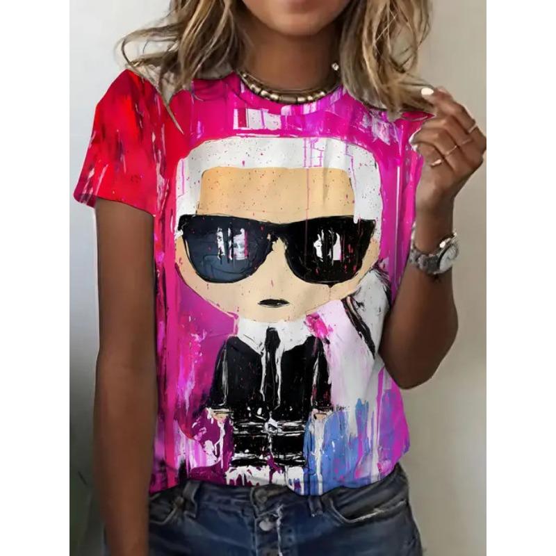 

Повседневная Универсальная Высококачественная Удобная Футболка с Коротким Рукавом и Круглым Вырезом 6XL