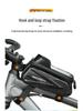 Waterproof Bicycle Handlebar & Saddle Bag with Phone Holder