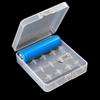 1pc 2/4x 18650 Battery Storage Box Durable Plastic Battery Container  Battery Storage