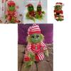 Whimsical Green Elf Plush Doll Christmas Gift 30cm Size