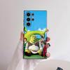 Cartoon S-Shrek Funny Phone Case For Samsung Galaxy S25 S24 S22 S23 Ultra S21 S20 Plus 5G Frosted Non-Slip Full Cover Soft Case