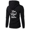 Lovers Couples Hoodies Casual Pullovers Gift Funny Couple Hoodies Women Men Lovers Letter Printed Sweatshirt