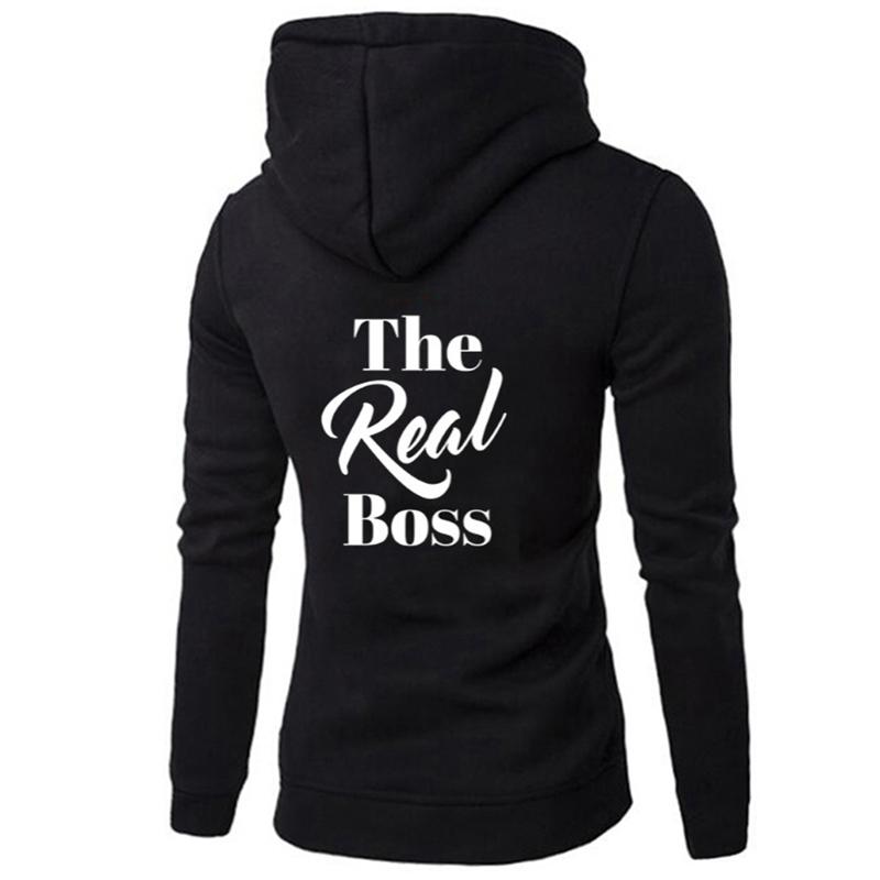 Lovers Couples Hoodies Casual Pullovers Gift Funny Couple Hoodies Women Men Lovers Letter Printed Sweatshirt
