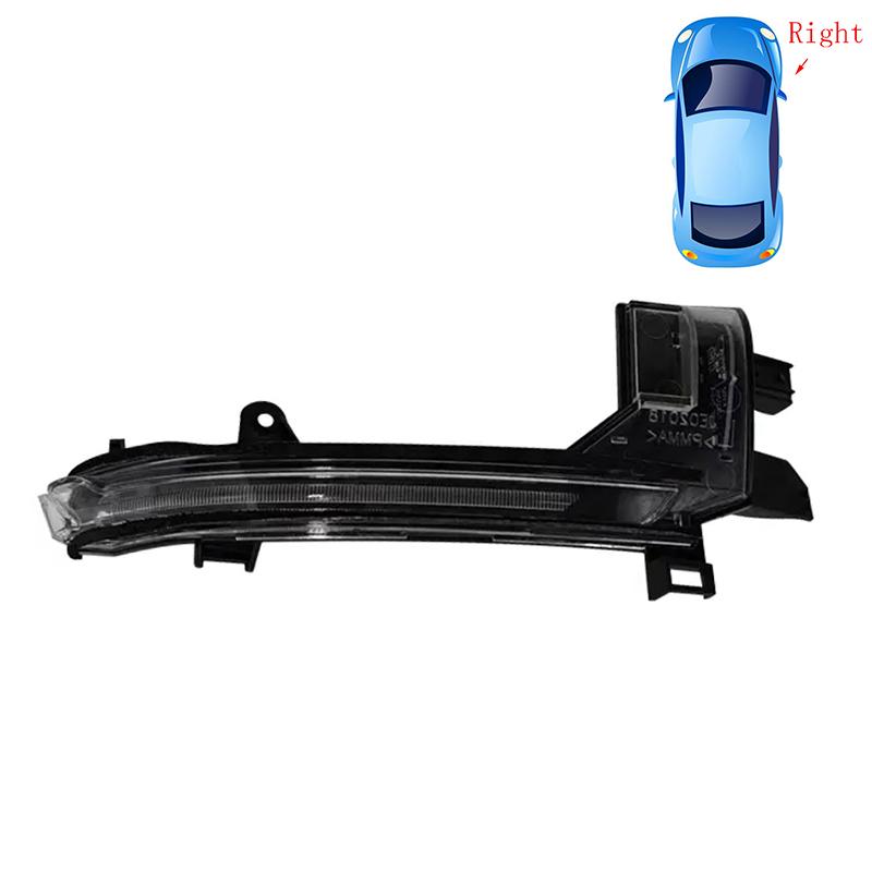 Auto Left Right Rear Heated Mirror Cover Glass Frame Turn Signal Light Bottom Lower for Mazda CX30 CX-30