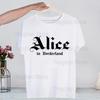 Alice In Borderland Usagi Arisu Kuina Chishiya Trička Módní Pánské a Dámské Topy Tričko Krátký Rukáv Unisex Tričko