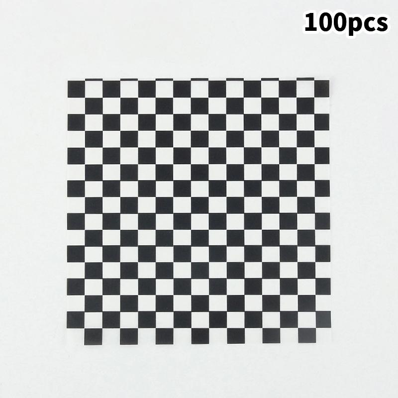 100Pcs Wax Paper Sheets Sandwich Wrapping Paper Greaseproof Paper Air Fryer Paper Liner For Outdoor Churches Home Restaurants