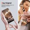 Handmade PU Leather Flip Case for Samsung Galaxy A13 5G (SM-A136U/A136W/A136B)- Anti-Slip Shockproof Cover with Wrist Strap & Heart/Rose Cat Designs