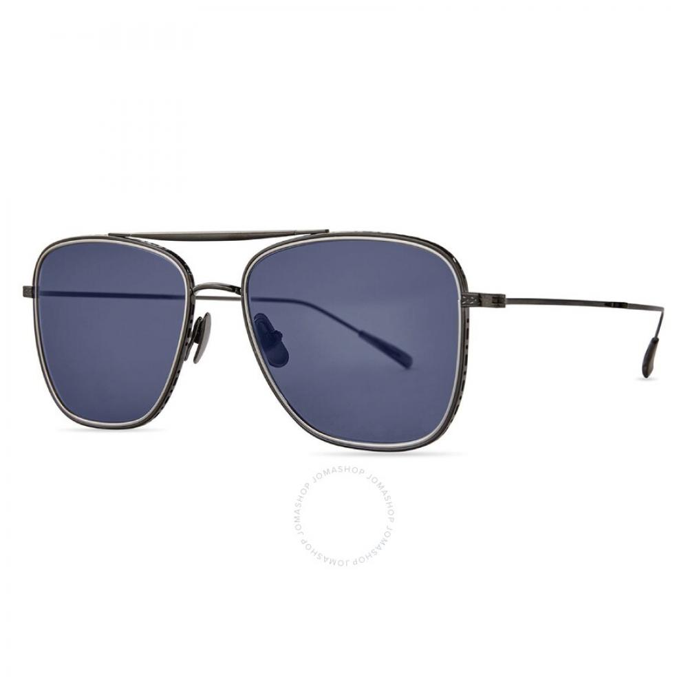 Mr. Leight Novarro S Blue Navigator uniSex SunglaSSeS Ml4024 Gm Cw Blu 55