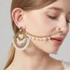 Bohemian Ethnic Tassel Drop Earrings Vintage Retro Geometric Earrings for Women Daily Wear Party Festival
