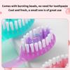 10 ks/krabička Přenosný 5v1 Zubní kartáček Zubní nit Párátko Pro ústní hygienu Jednorázový zubní kartáček Pro dospělé Na služební cesty