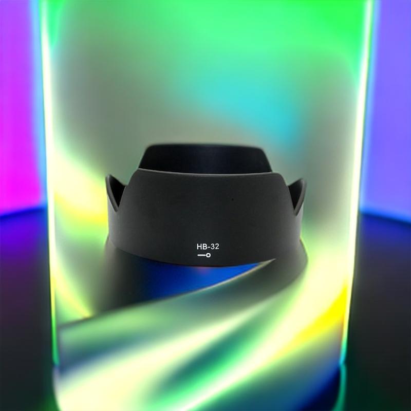 HB32 Gegenlichtblende für AF-S DX18-135mm f3.5-5.6G, AF-S DX18-105mmF3.5-5.6G EDVR 67mm Gewinde Bajonettanschluss Kameraobjektiv