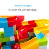 104 Stück Fun Lock Duplo Marble Race Run Maze Ball Track Baubausteine ​​Lernspielzeug