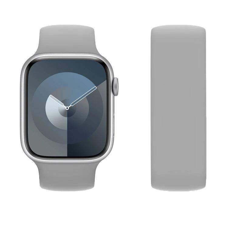 Straps for Apple Watch Band 40mm 44mm 45mm 41mm 46 mm 49mm 42mm Elastic Solo loop bracelet iWatch series 3 SE 6 7 8 9 10 ultra 2