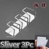 1/2/3/5/6pcs Sponge holder Sink Sponges Drain Drying Rack Self Adhesive Wall Hooks Wire Ball Kitchen Organizer bathroom Storage